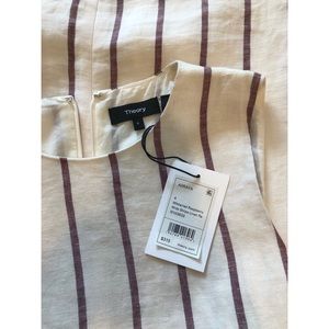 New with tags- Theory Adraya Linen Dress